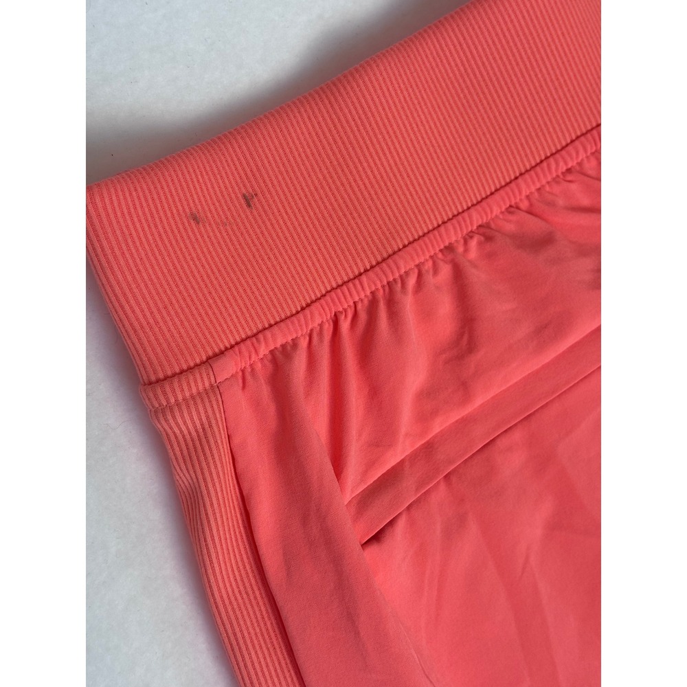 Athleta Brooklyn Ankle Pants Sunset Glow Coral Travel Trousers Size 8 NWOT - Picture 10 of 13